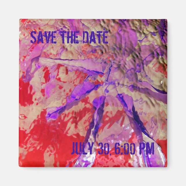 Save The Date Magnet (Front)