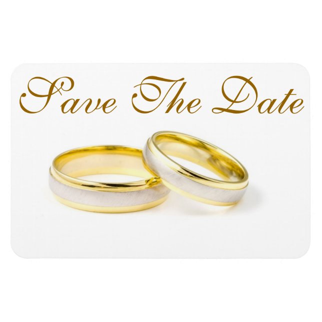Save The Date Magnet (Horizontal)