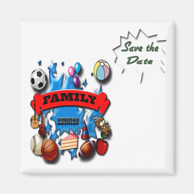 Save the Date Magnet (Front)