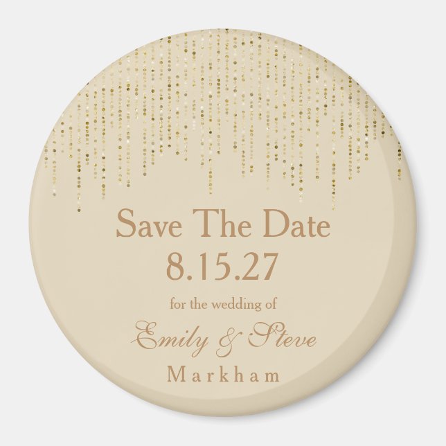 Save The Date  Magnet (Front)