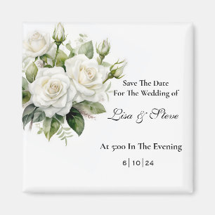 Save The Date Magnet