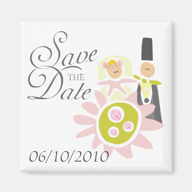 Save the Date Magnet (Front)