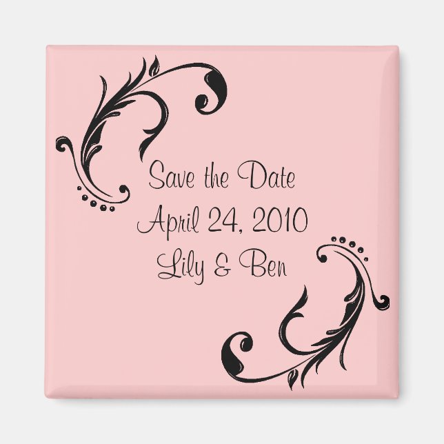 Save the Date Magnet (Front)