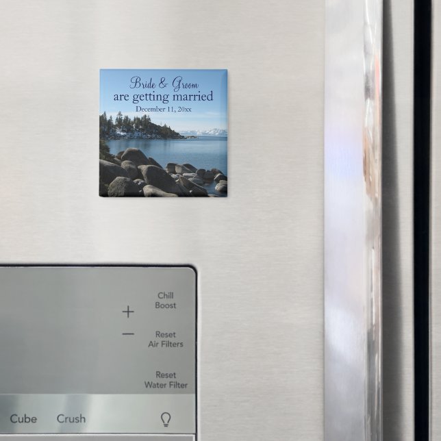 Save the Date Magnet (In Situ (Fridge))