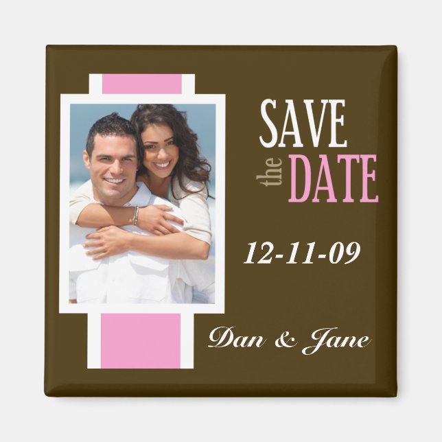 Save the Date Magnet (Front)