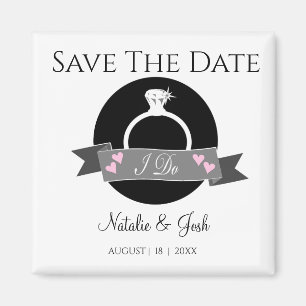 Save The Date Magnet