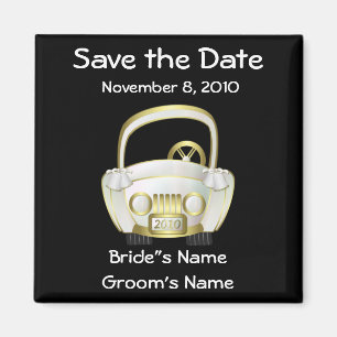 Save The Date Magnet