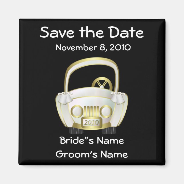Save The Date Magnet (Front)