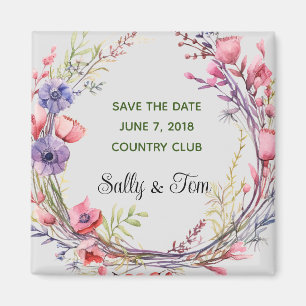 Save The Date magnet