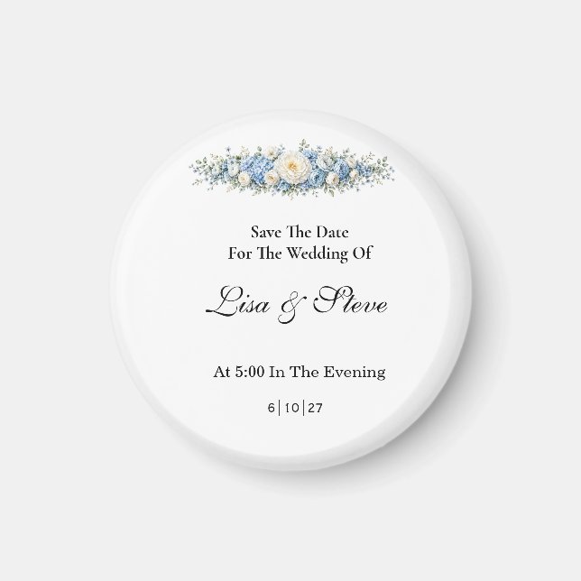 Save The Date Magnet (Front)