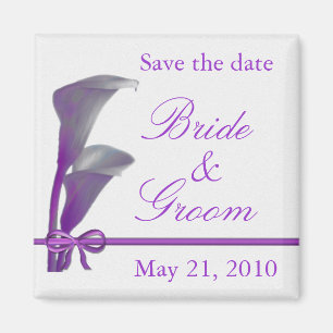 Save the Date magnet