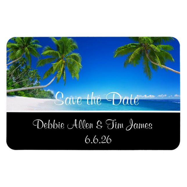 Save The Date Magnet (Horizontal)
