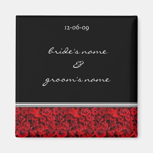 Save the Date Magnet (Front)