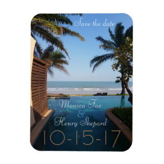 Save the date magnet