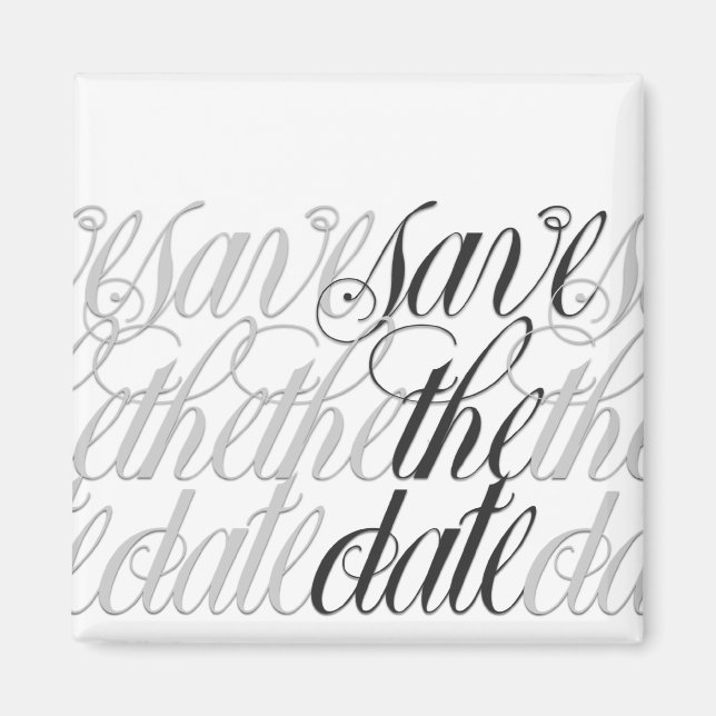 Save the Date Magnet (Front)