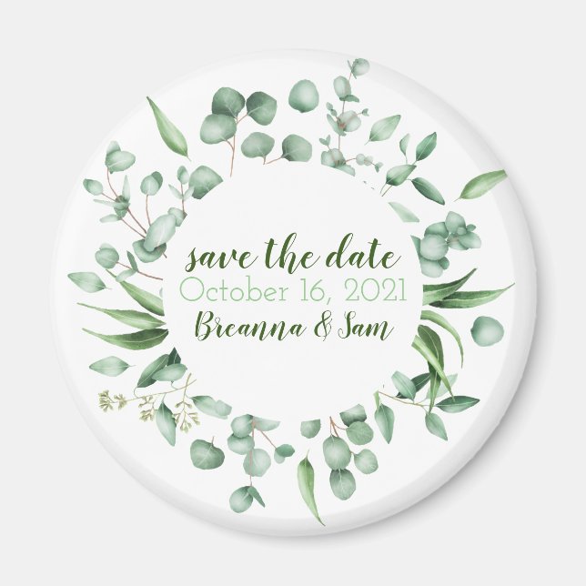 Save the Date Magnet (Front)