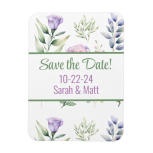 Save the date magnet