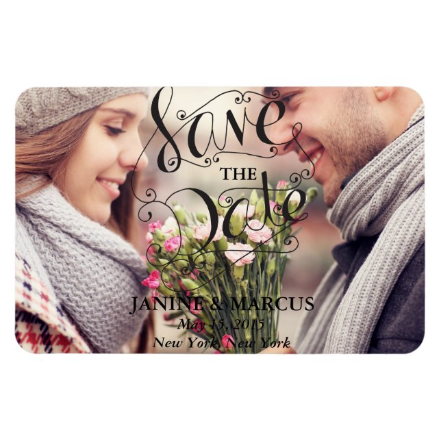 Save the Date Magnet (Horizontal)