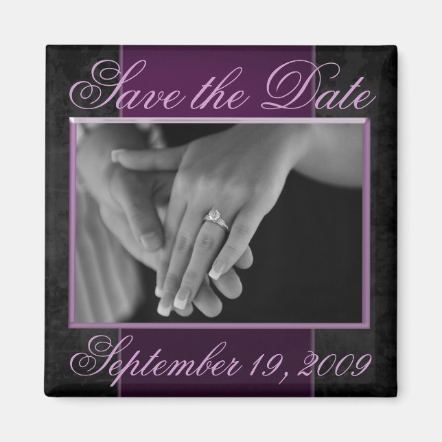 Save the Date Magnet (Front)