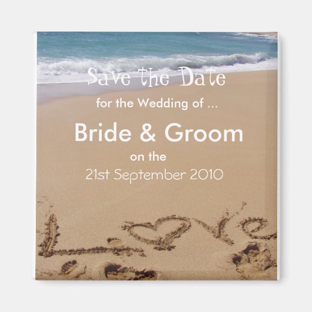 Save the Date Magnet (Front)