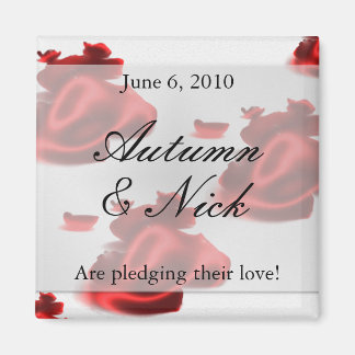 Save the Date magnet