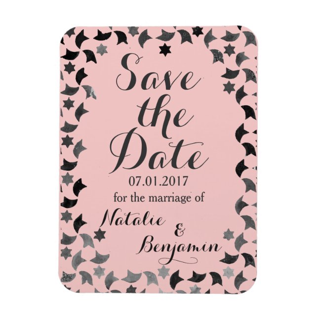 Save the Date Magnet | Custom Colour (Vertical)