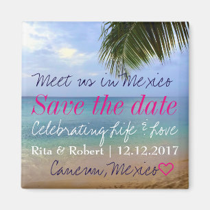 Save The Date Magnet For couples in love