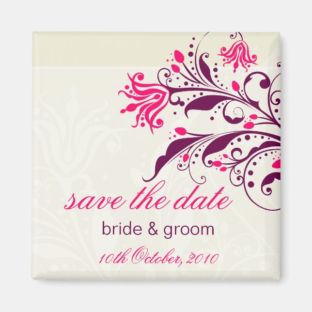 SAVE THE DATE MAGNET :: lily (Front)