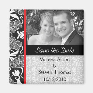 Save the Date Magnet - Romantic Couple