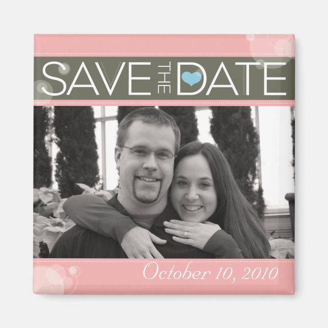 Save the Date Magnets (Front)