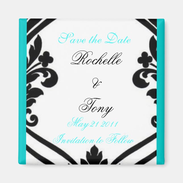 Save the Date Magnets (Front)