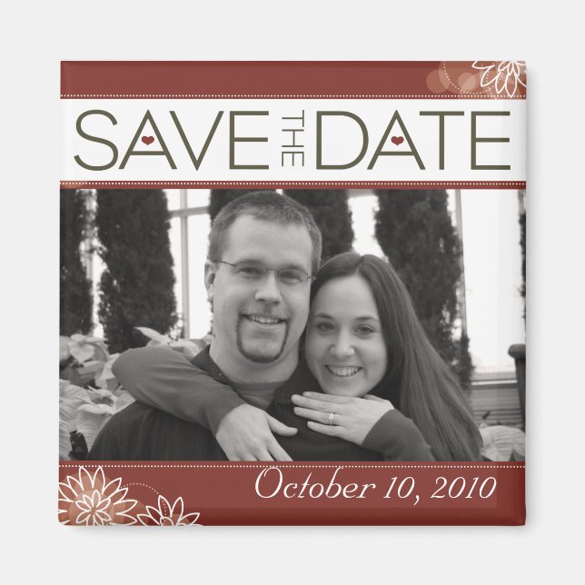 Save the Date Magnets (Front)