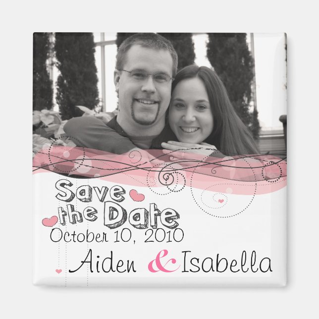 Save the Date Magnets (Front)