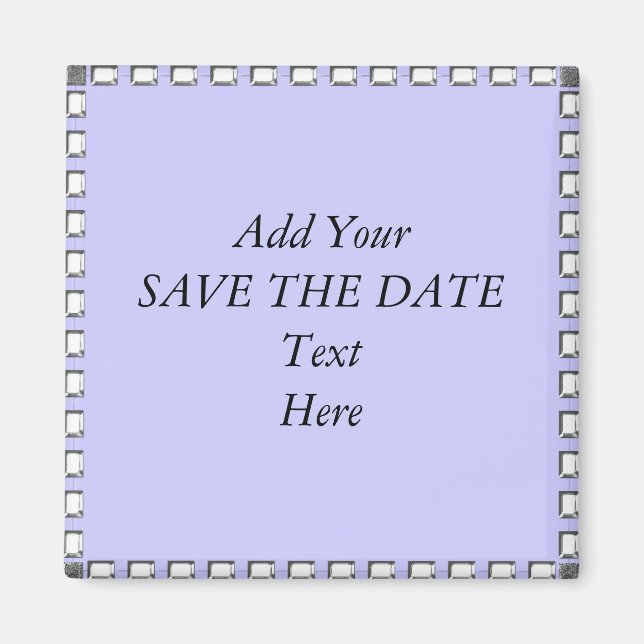 SAVE THE DATE Magnets CREATE YOUR OWN (Front)