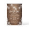 Save The Date Mason Jars Lights Rustic Wood Lace