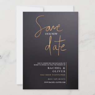 Save the Date Modern Announcement