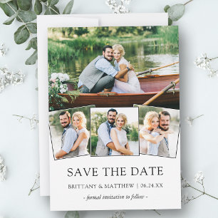 Save The Date Modern Minimalist 4 Photo