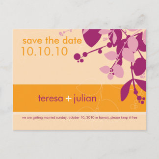 SAVE THE DATE :: native 7 Announcement Postcard