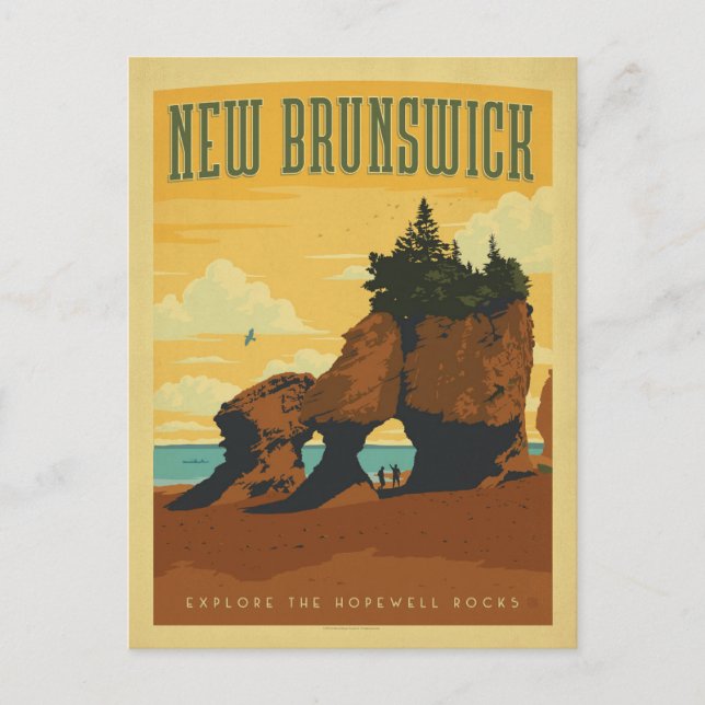 Save the Date | New Brunswick, Canada Postcard (Front)