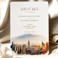 Save The Date New York City Destination