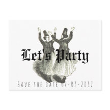 Save the date, Offbeat wedding, let’s party