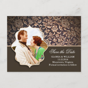 save the date or engagement photo postcards
