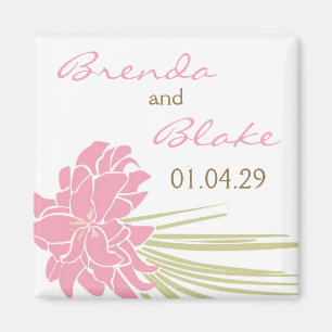 Save the Date or Wedding Magnet