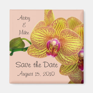 Save the Date - Orchid Magnet pink