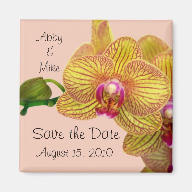 Save the Date - Orchid Magnet pink (Front)