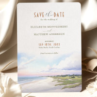 Save The Date Outer Banks, North Carolina USA