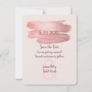 Save the Date paint splash