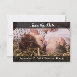 Save the Date Personalised Photo Card