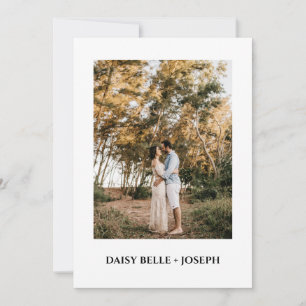 Save The Date Photo Invitation