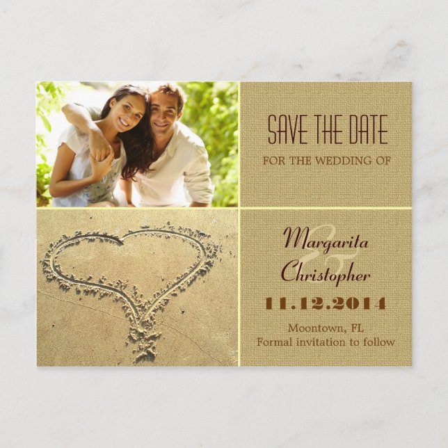 save the date photo postcards (Front)